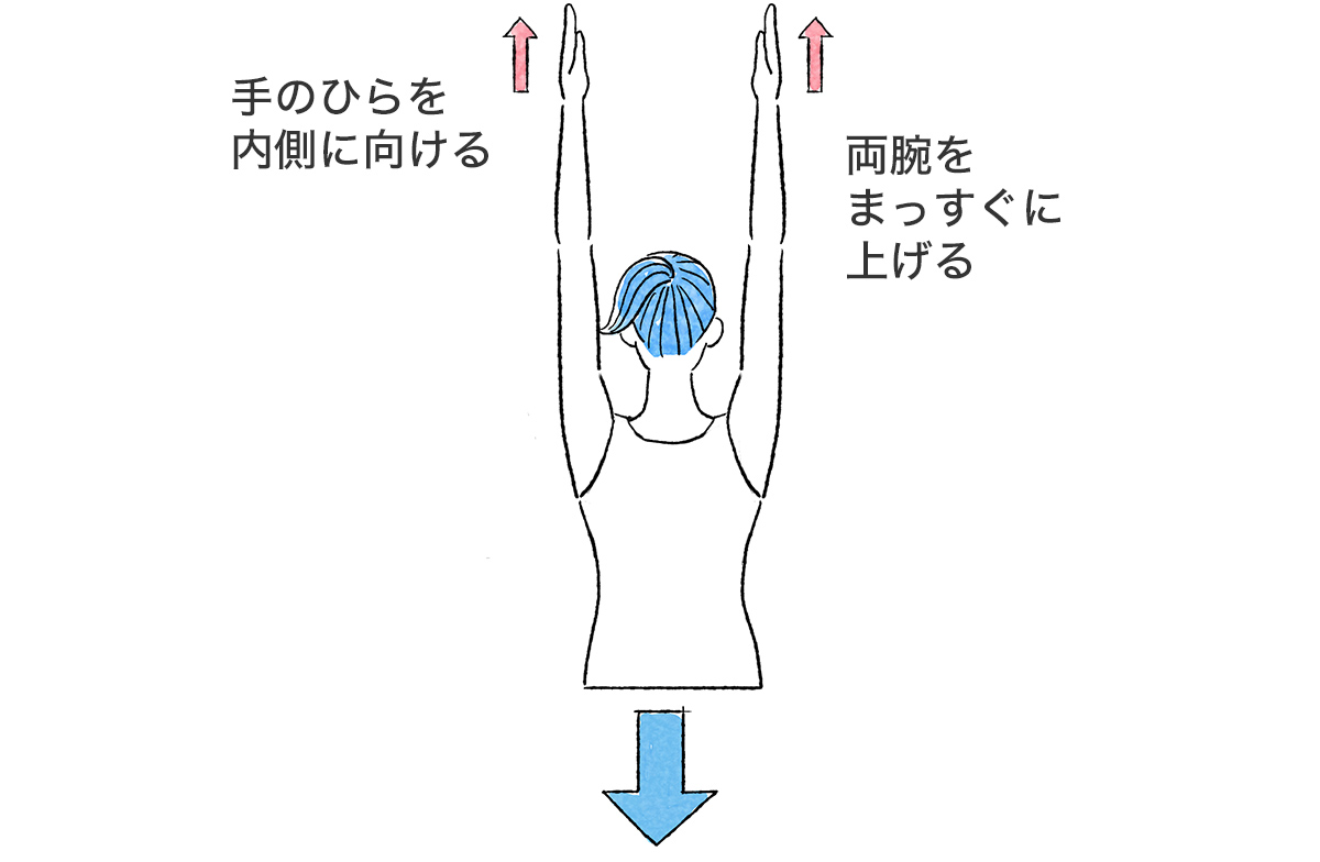 肩甲骨まわりのエクササイズ・ストレッチ2