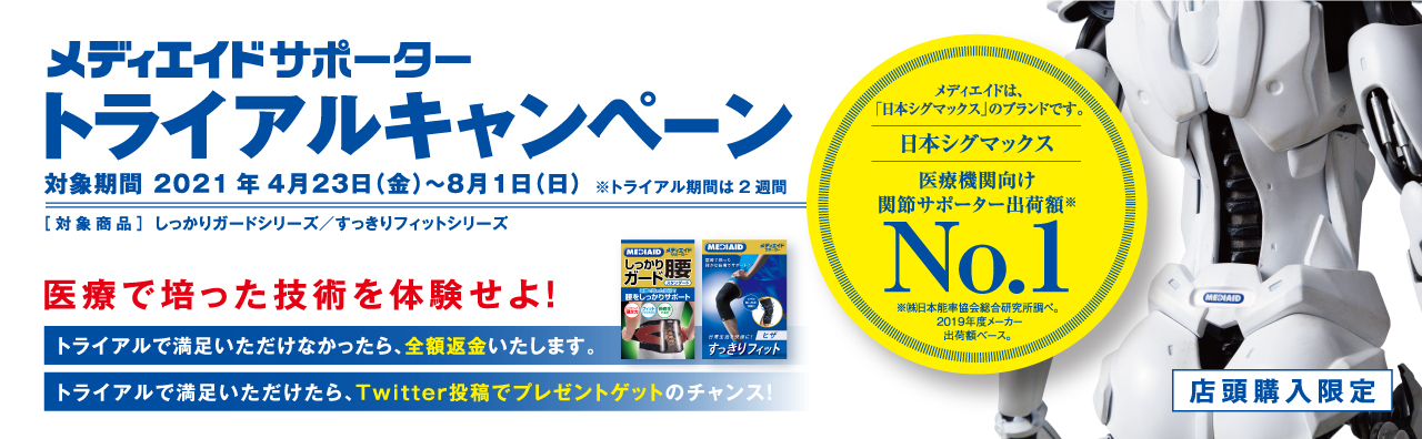 メディエイドサポーター トライアルキャンペーン