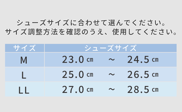 サイズの選び方